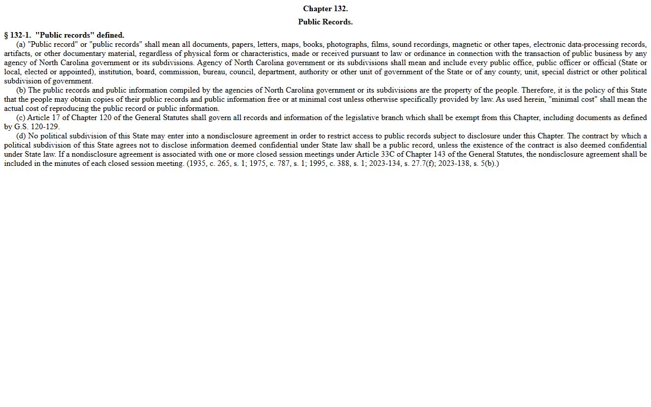 Cumberland County Clerk of Superior Court records public records definition